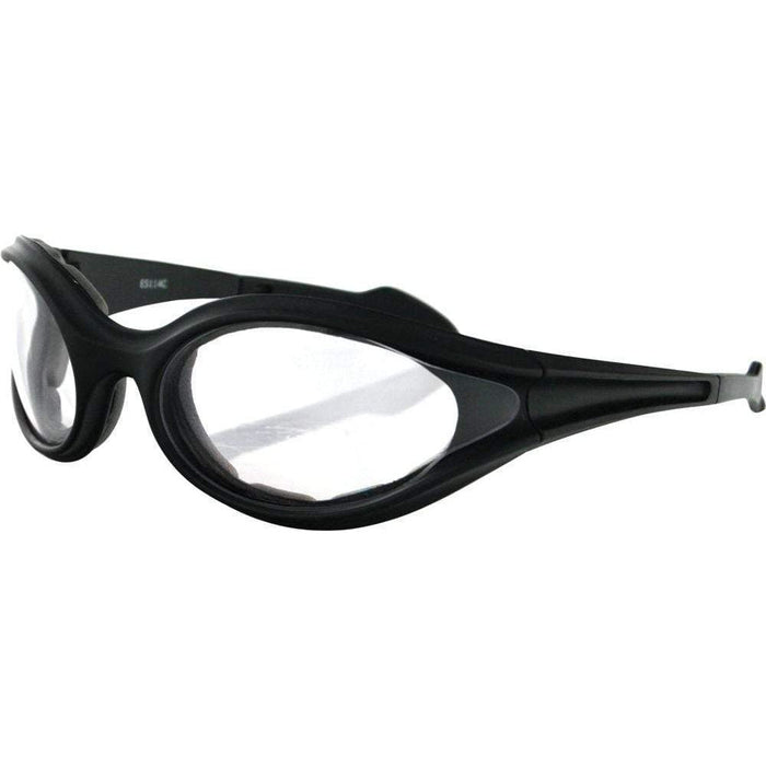 Foamerz Sunglasses Black W/Clear Lens by Bobster