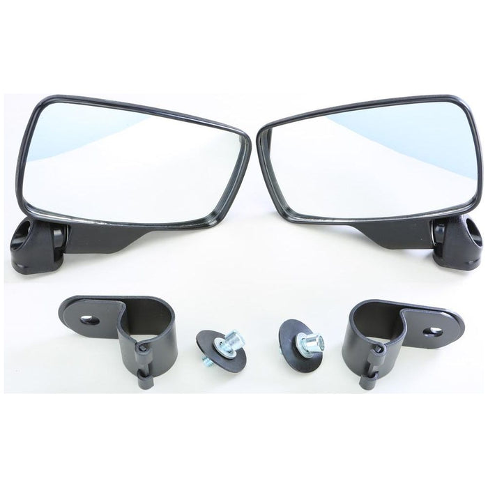 Folding Side Mirror Pair 1.5" Roll Cage By Seizmik