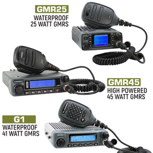 Ford Bronco Two-Way Gmrs Mobile Radio Kit by Rugged Radios Rugged Radios