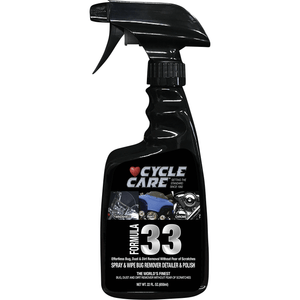 Formula 33 Spray & Wipe®, Bug Remover, Detailer, & Polish By Cycle Care Formulas 33022 Windshield Cleaner 3704-0117 Parts Unlimited