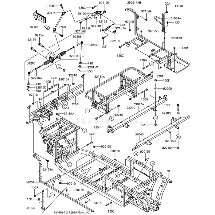 Frame-Comp-Side,Rh by Kawasaki