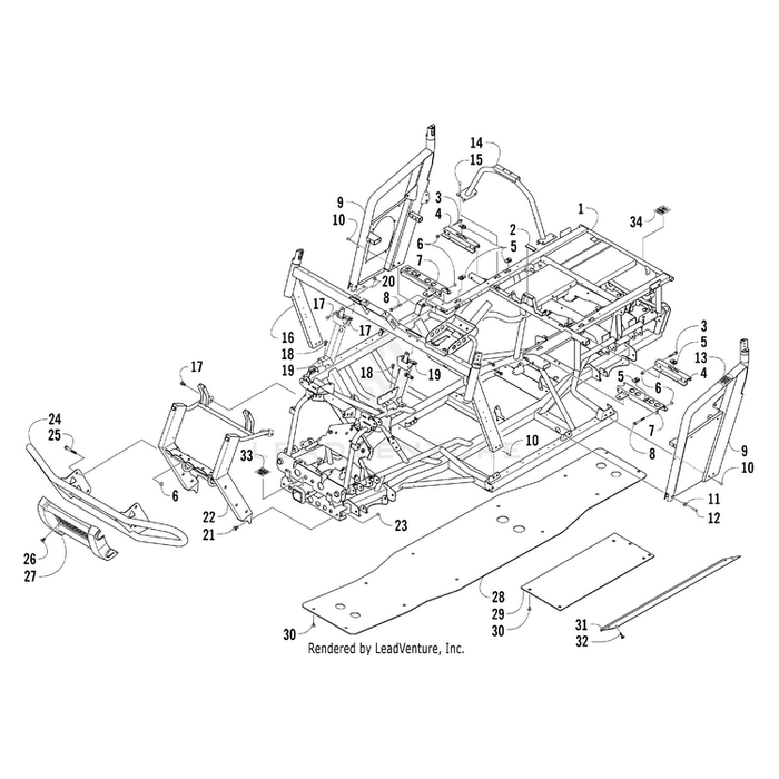 Frame-Fab  (Xtz) By Arctic Cat