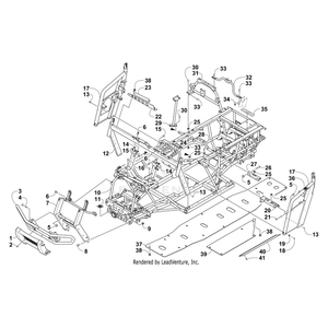 Frame, Main By Arctic Cat 5506-234 OEM Hardware 5506-234 Off Road Express