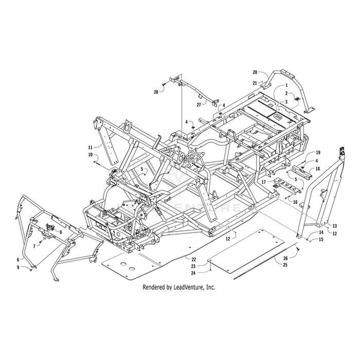 Frame, Main By Arctic Cat