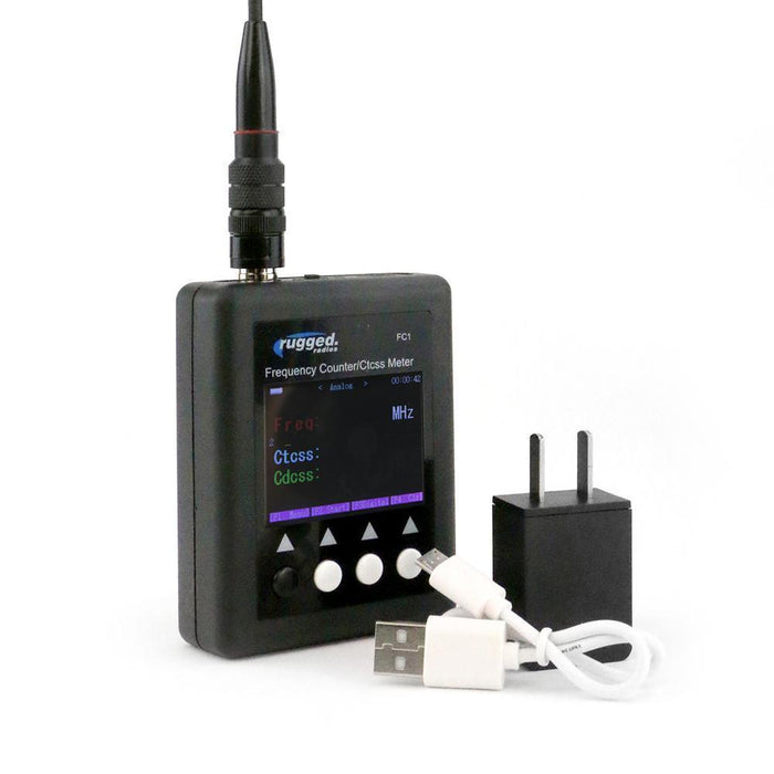 Frequency Counter For Analog 2 Way Radios by Rugged Radios