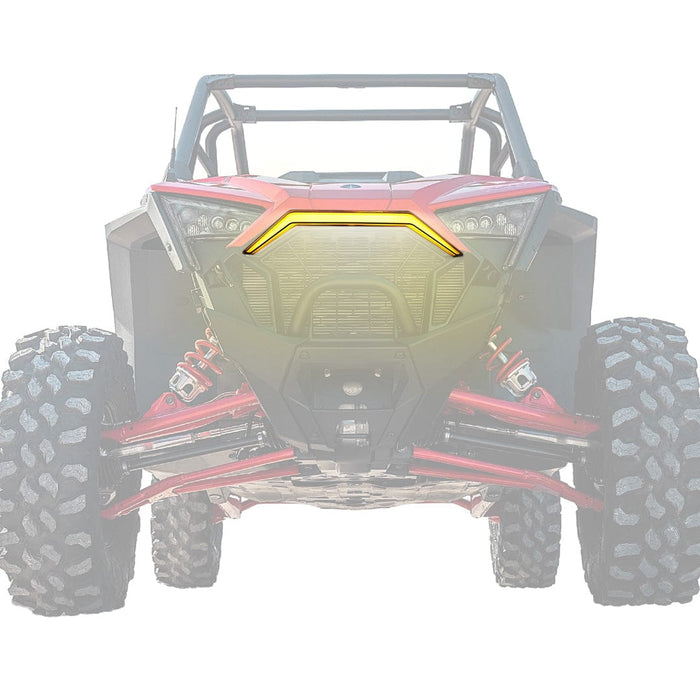 Front Accent Light Mustache for Polaris RZR PRO XP 2020-2023 by Kemimoto