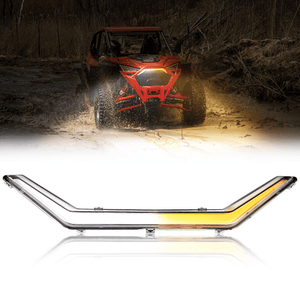 Front Accent Light Mustache for Polaris RZR PRO XP 2020-2023 by Kemimoto B0801-00304CL Accent Lights B0801-00304CL Kemimoto