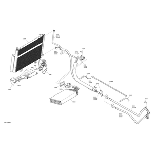 Front Air Deflector by Can-Am 705800489 OEM Hardware 705800489 Off Road Express