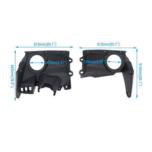 Front Dash Speaker Pods for Can Am Maverick X3 / X3 Max by Kemimoto FTVDS004 Speakers FTVDS004 Kemimoto