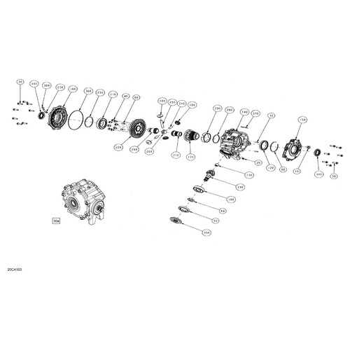 Front Differential Assy by Can-Am