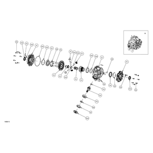 Front differential Assy by Can-Am 705402817 OEM Hardware 705402817 Off Road Express Drop Ship