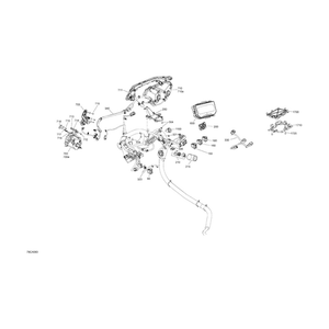 Front Differential Wiring Harness by Can-Am 710006807 OEM Hardware 710006807 Off Road Express Peach St