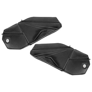 Front Door Knee Pads With Storage Polaris by Pro Armor P199Y320BL Knee Pad 67-99320BL Western Powersports