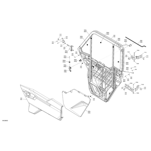 Front Door Window by Can-Am