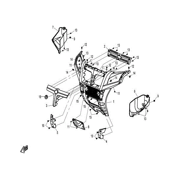 Front Face by CF Moto