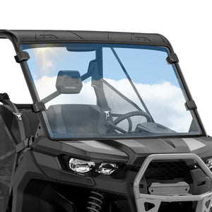 Front Full Windshield for Can Am Defender HD 5 /8 /10 /MAX by Kemimoto B0110-06201CL Full Windshield B0110-06201CL Kemimoto