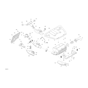 Front Heat Shield by Can-Am 707602666 OEM Hardware 707602666 Off Road Express Peach St