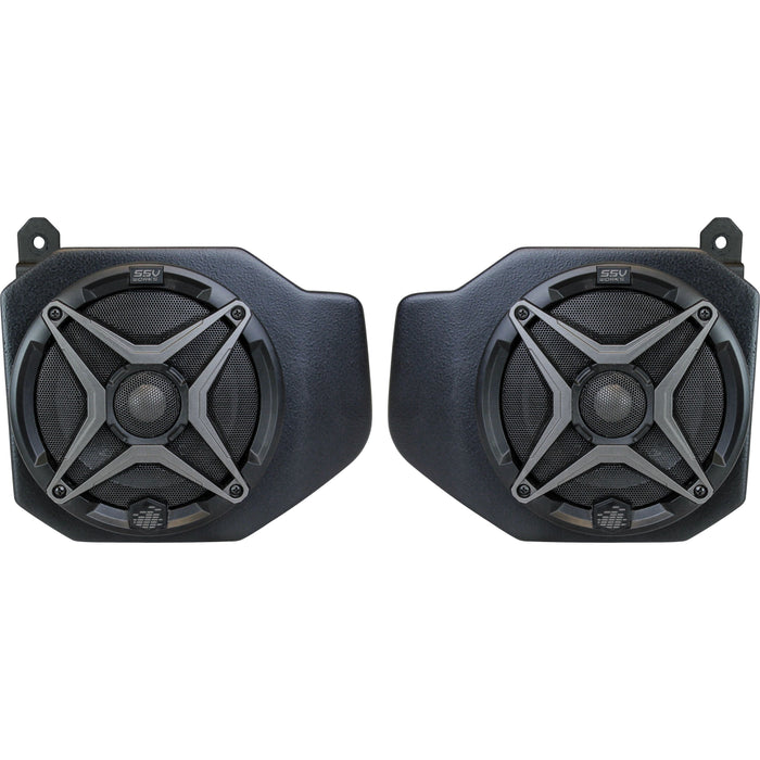 Front Kick Panel Speaker Kit Polaris by SSV Works