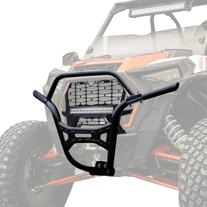 Front Lower Mesh Grill Radiator Guards for Polaris RZR XP 1000/ Turbo by Kemimoto