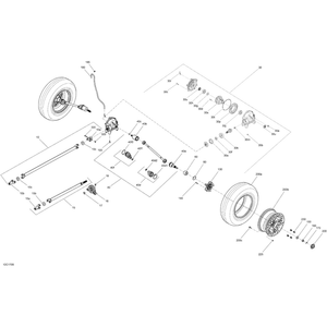 Front Rim by Can-Am 705401894 OEM Hardware 705401894 Off Road Express