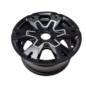 Front Rim Matte Black Bright Edge Aluminum Rim by CF Moto 5HY0-070100-20000 OEM Hardware 5HY0-070100-20000 OFF ROADS CF MOTO