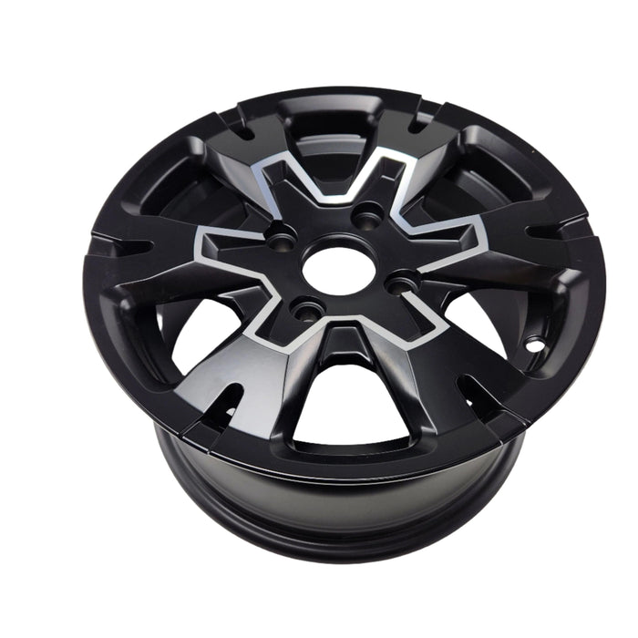 Front Rim Matte Black Bright Edge Aluminum Rim by CF Moto