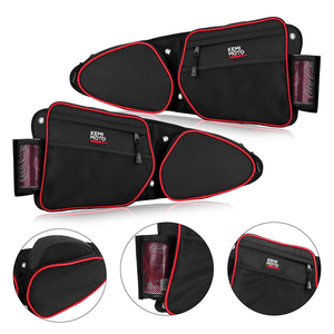 Front Side Door Bags with Knee Pad for Polaris RZR XP 1000 by Kemimoto FTVDB021 Door Bag FTVDB021 Kemimoto