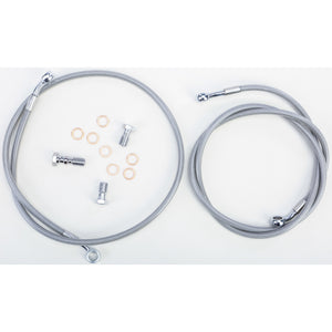 Front Standard Brakeline Kit By Streamline XP1K-F Brake Line Front 170-0934 Western Powersports