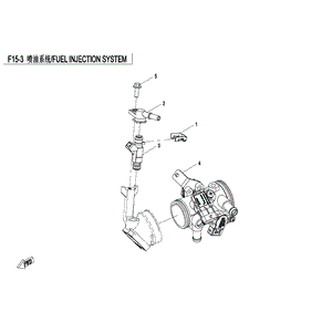 Fuel Injector by CF Moto 0GR0-171000 OEM Hardware 0GR0-171000 Northstar Polaris