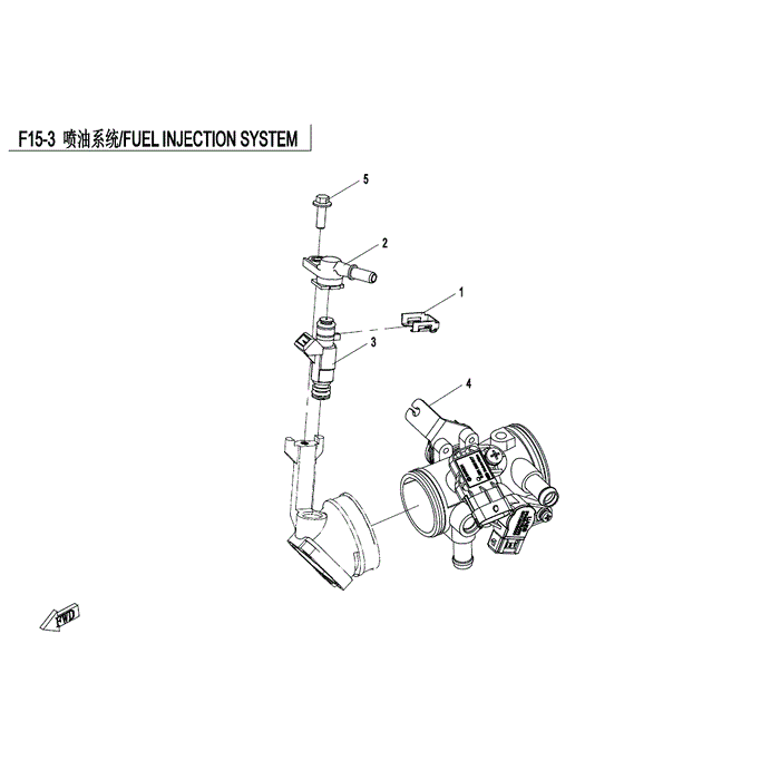 Fuel Injector by CF Moto