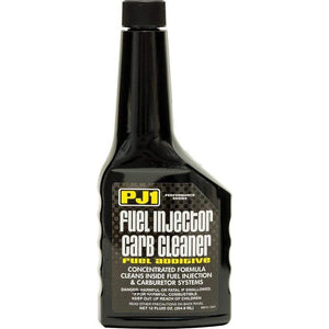 Fuel Injector Carb Cleaner Fuel Additive 12oz by PJ1 13-12 Fuel Injector Carb Cleaner 57-1312 Western Powersports