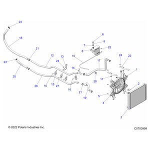 Fuel Line, 1/4 Id by Polaris 8450003-95 OEM Hardware P8450003-95 Off Road Express