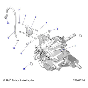 Fuel Line-50 Centimeters by Polaris 8450040-50 OEM Hardware P8450040-50 Off Road Express