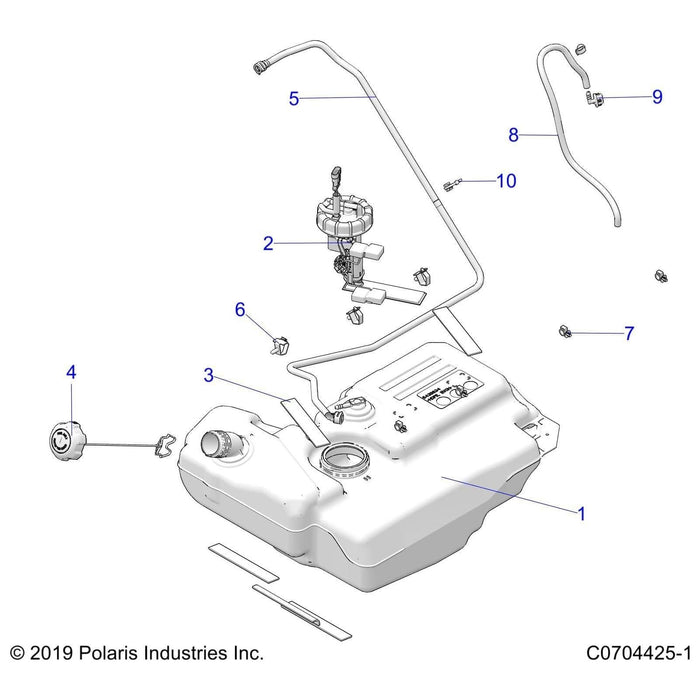 Fuel Line, 62 Cm by Polaris