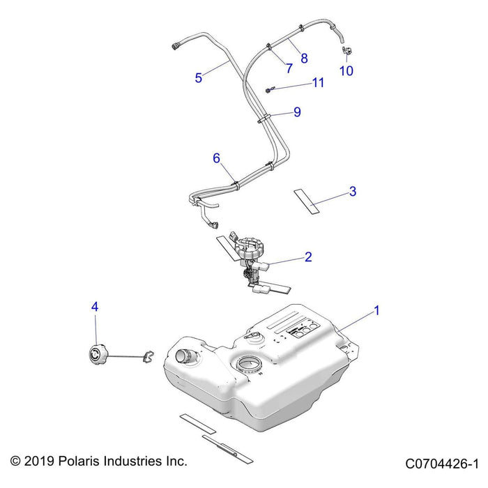 Fuel Line Assembly by Polaris