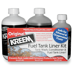 Fuel Tank Liner And Tank Prep Combo Packs By Kreem 1210 Fuel Tank Cleaner KR004 Parts Unlimited