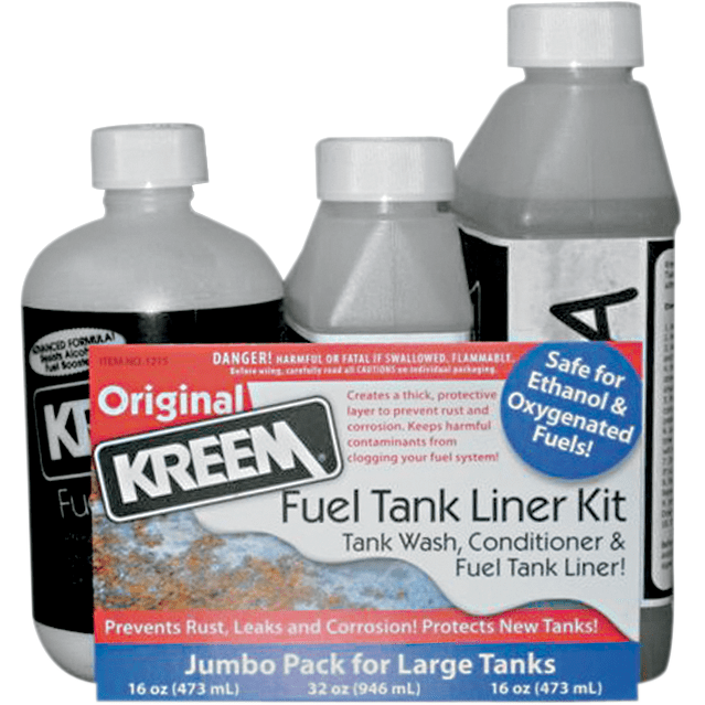 Fuel Tank Liner And Tank Prep Combo Packs By Kreem
