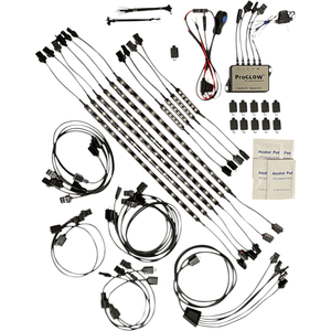 Full Bike Proglow Color Changing Led Accent Light Kit By Custom Dynamics PG-FULL-KIT Accent Lights 2040-2757 Parts Unlimited Drop Ship