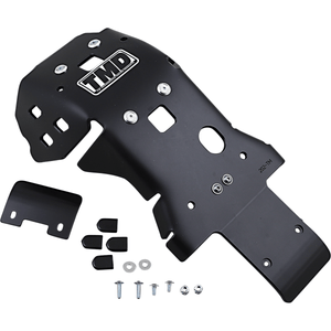 Full-Coverage Skid Plates With Linkage Protection By T.M. Designworks KHLG-256-BK Skid Plate 0506-1589 Parts Unlimited Drop Ship