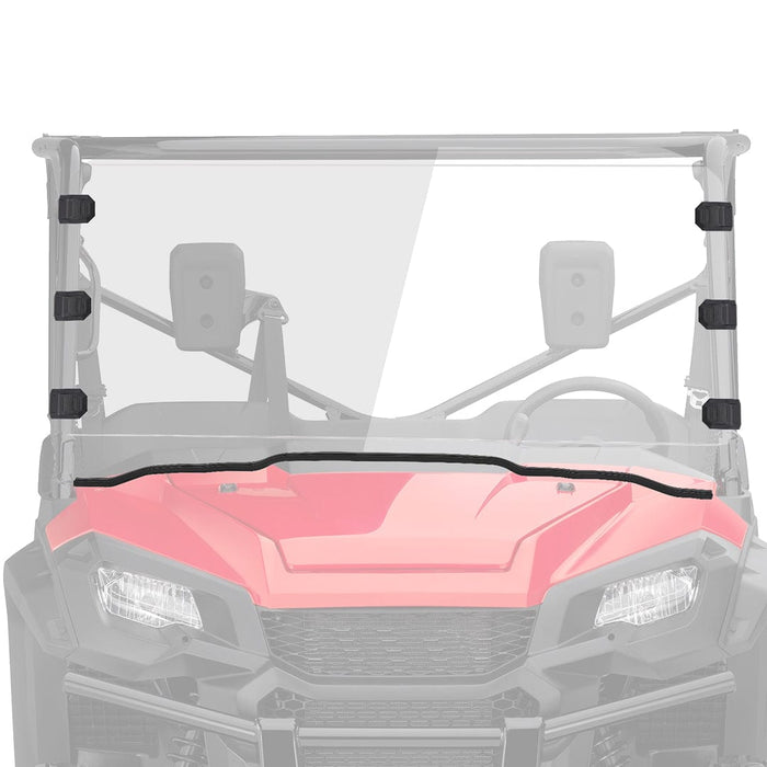 Full Windshield For Honda Pioneer 1000/1000-5/1000-6 by Kemimoto