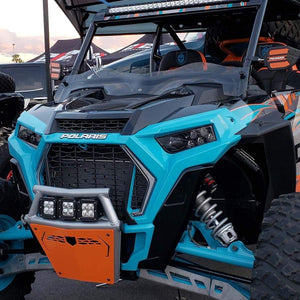 Full Windshield R-Spec UTV Flare Polaris Rzr 1000/Turbo S by Klock Werks Full Windshield Parts Unlimited Drop Ship