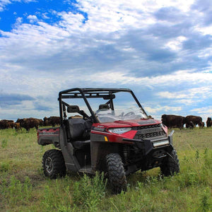 Full Windshield R-Spec UTV for Polaris Ranger, Bobcat & Gravely Atlas by Klock Werks Full Windshield Parts Unlimited Drop Ship