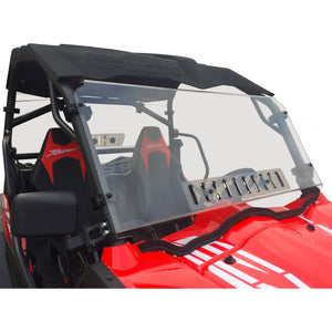 Full Windshield Sngl Vent Cf Moto Z-Force by Spike 77-3200 Full Windshield 63-1128 Western Powersports Drop Ship