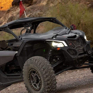 Full Windshield UTV Flare Can-Am Maverick X3 by Klock Werks Full Windshield Parts Unlimited Drop Ship