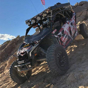 Full Windshield UTV Flare Can-Am Maverick X3 by Klock Werks Full Windshield Parts Unlimited Drop Ship