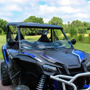 Full Windshield UTV Flare Honda Talon by Klock Werks Full Windshield Parts Unlimited Drop Ship