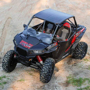 Full Windshield UTV Flare Polaris Rzr 1000/Turbo S by Klock Werks Full Windshield Parts Unlimited Drop Ship