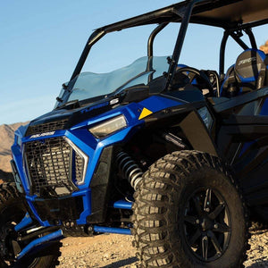 Full Windshield UTV Flare Polaris Rzr 1000/Turbo S by Klock Werks Full Windshield Parts Unlimited Drop Ship