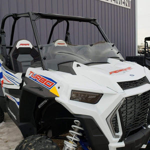 Full Windshield UTV Flare Polaris Rzr 1000/Turbo S by Klock Werks Full Windshield Parts Unlimited Drop Ship