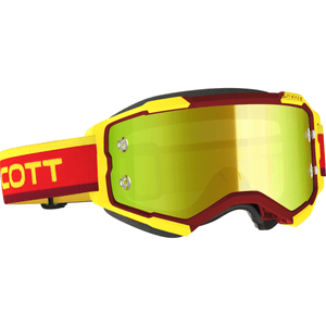 Fury Heritage Goggle by Scott 272828-1648289 Goggles 51-5508 Western Powersports Red/Yellow